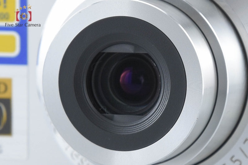 Sony Cyber-shot DSC-W200 Silver Digital Still Camera (Japanese Language Only)