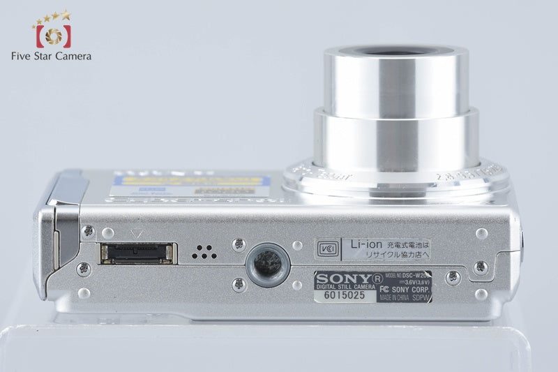 Sony Cyber-shot DSC-W200 Silver Digital Still Camera (Japanese Language Only)