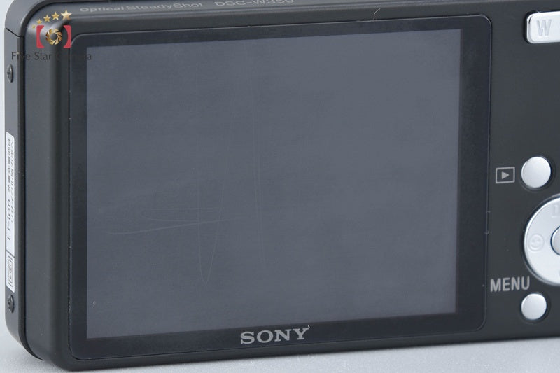 Sony Cyber-shot DSC-W350 Black Compact Digital Camera (Japanese Language Only)