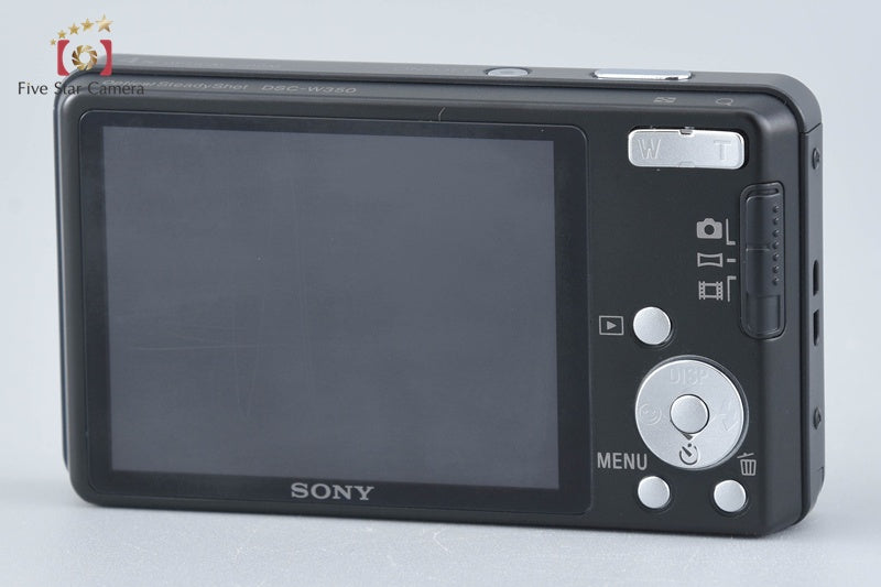 Sony Cyber-shot DSC-W350 Black Compact Digital Camera (Japanese Language Only)