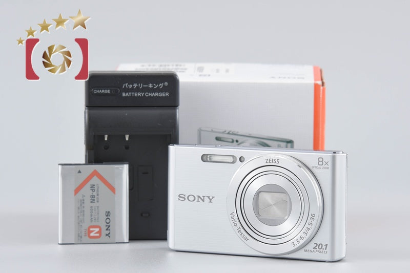 Sony Cyber-Shot DSC-W830 Silver Compact Digital Camera (Japanese Language Only)