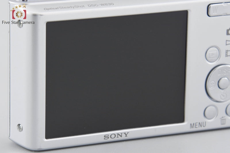 Sony Cyber-Shot DSC-W830 Silver Compact Digital Camera (Japanese Language Only)