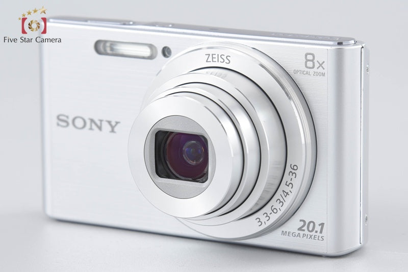 Sony Cyber-Shot DSC-W830 Silver Compact Digital Camera (Japanese Language Only)