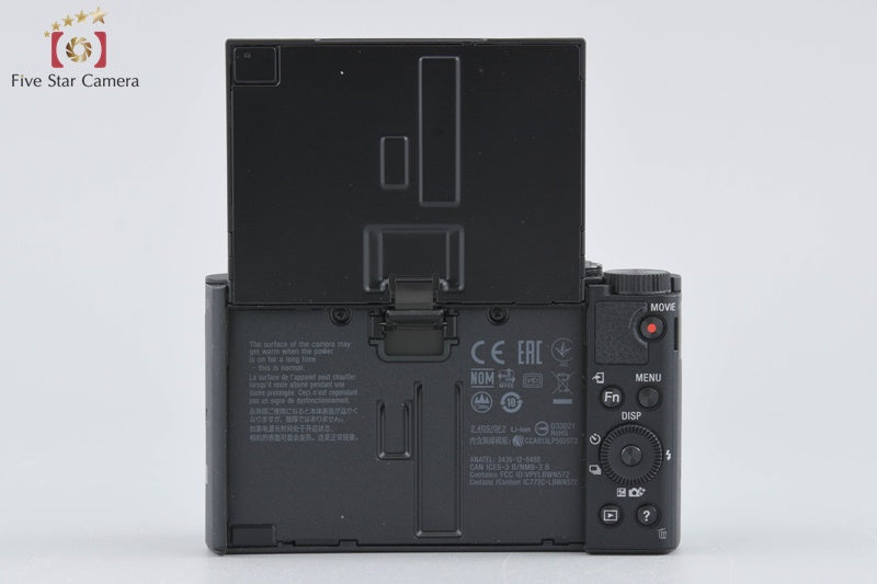 Sony Cyber-shot DSC-WX500 Black Digital Still Camera (Japanese Language Only)