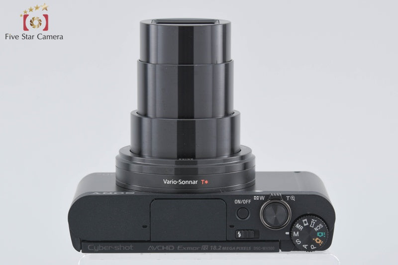 Sony Cyber-shot DSC-WX500 Black Digital Still Camera (Japanese Language Only)