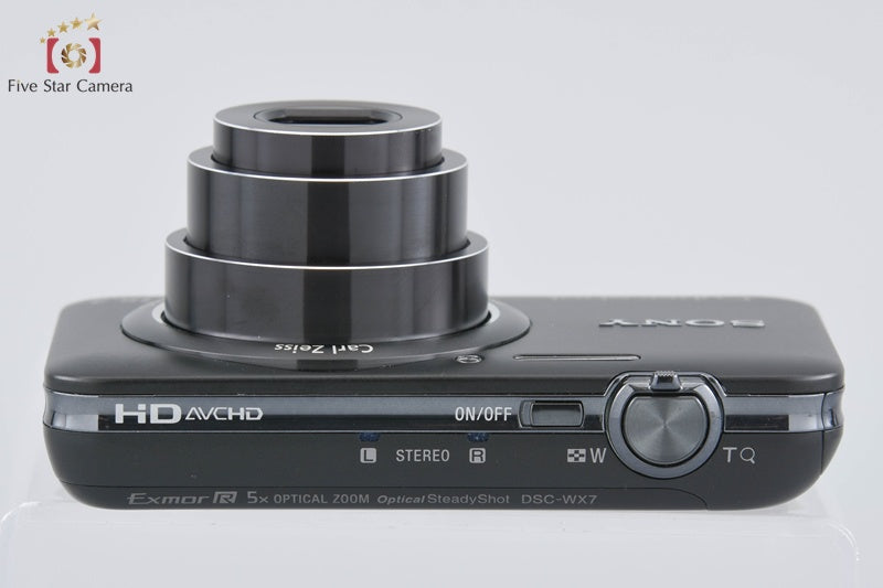 Sony Cyber-shot DSC-WX7 Black Digital Still Camera (Japanese Language Only)
