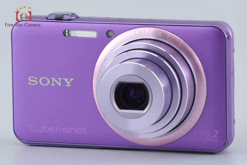 Sony Cyber-shot DSC-WX70 Violet 16.2 MP Camera w/ Box (Japanese Language Only)
