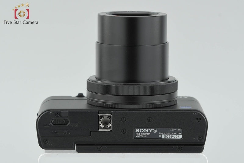 Sony Cyber-Shot RX100 III DSC-RX100M3 Digital Camera (Japanese Language Only)