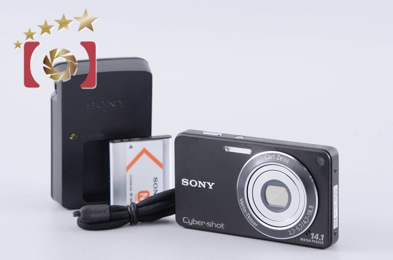 SONY Cyber-shot DSC-W350 Black Compact Digital Camera (Japanese Language Only)