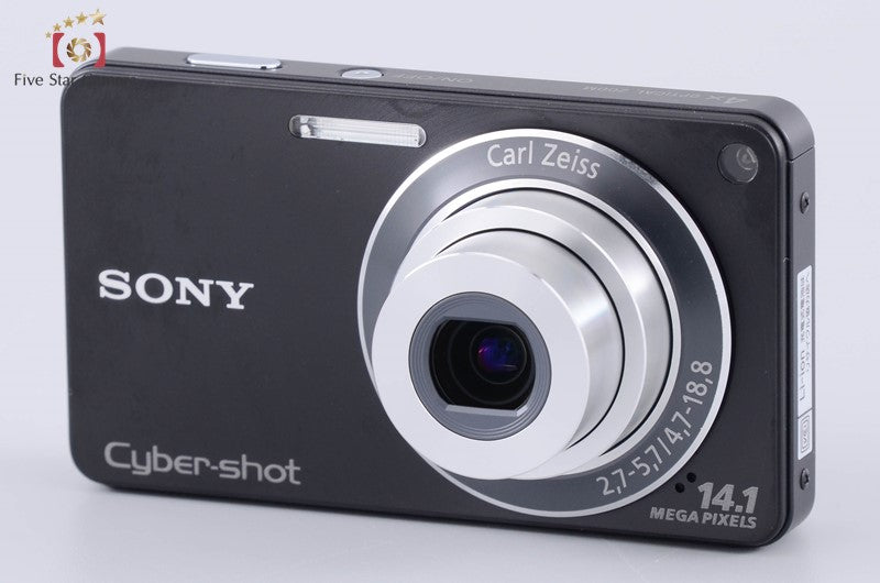 SONY Cyber-shot DSC-W350 Black Compact Digital Camera (Japanese Language Only)