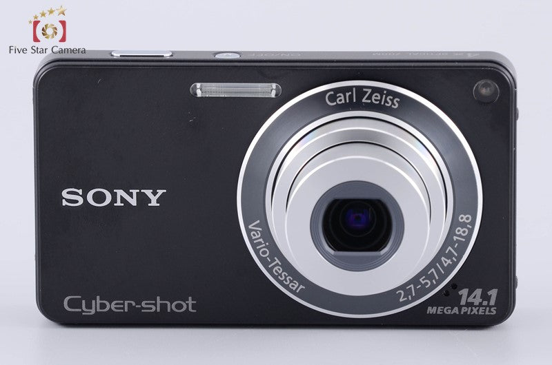 SONY Cyber-shot DSC-W350 Black Compact Digital Camera (Japanese Language Only)