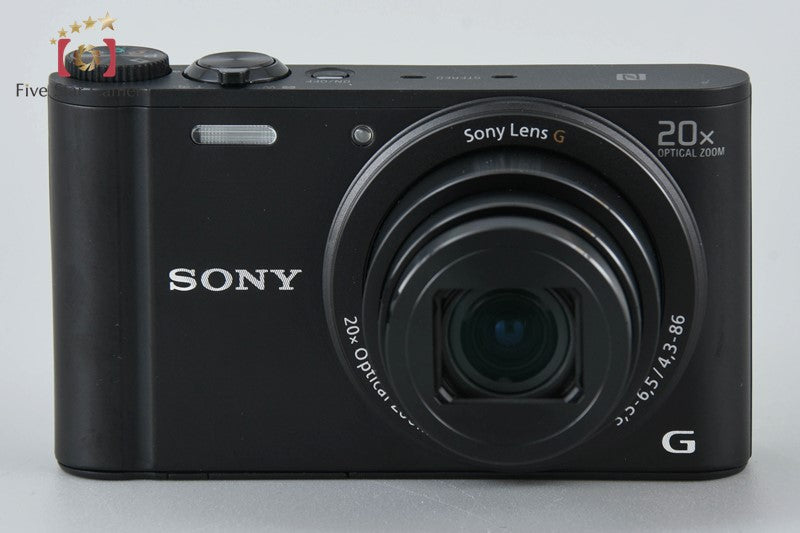 Sony Cyber-shot DSC-WX350 Black Compact Digital Camera (Japanese Language Only)