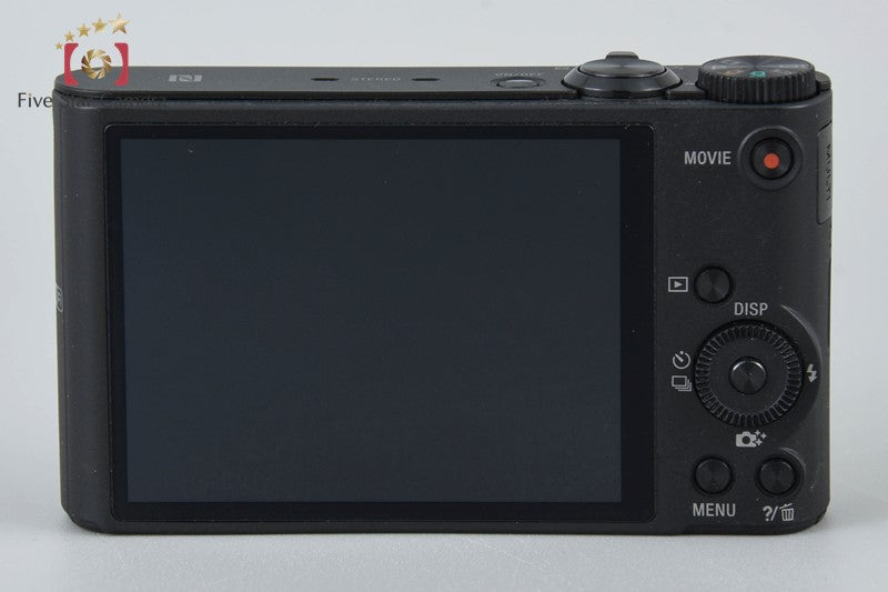 Sony Cyber-shot DSC-WX350 Black Compact Digital Camera (Japanese Language Only)