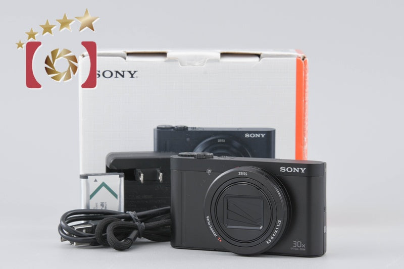 Sony Cyber-shot DSC-WX500 Black Digital Still Camera (Japanese Language Only)