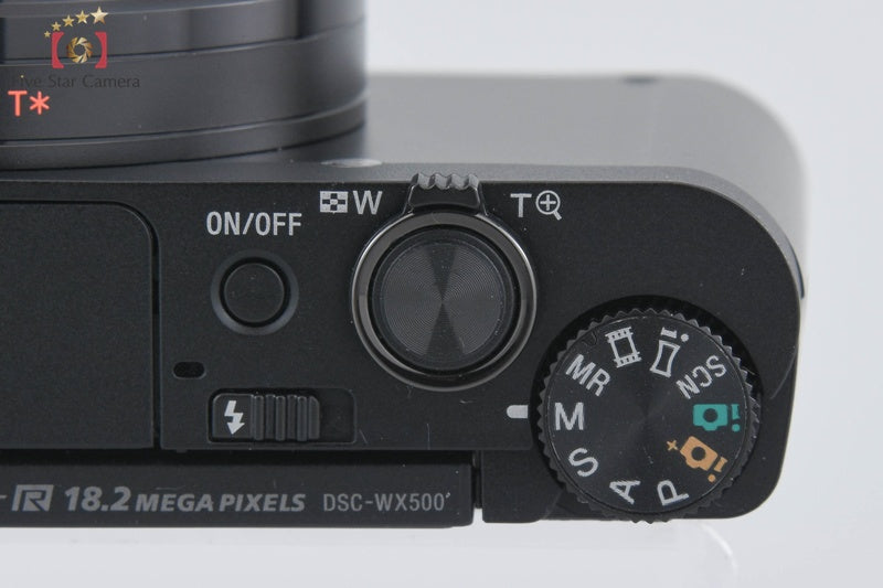 Sony Cyber-shot DSC-WX500 Black Digital Still Camera (Japanese Language Only)