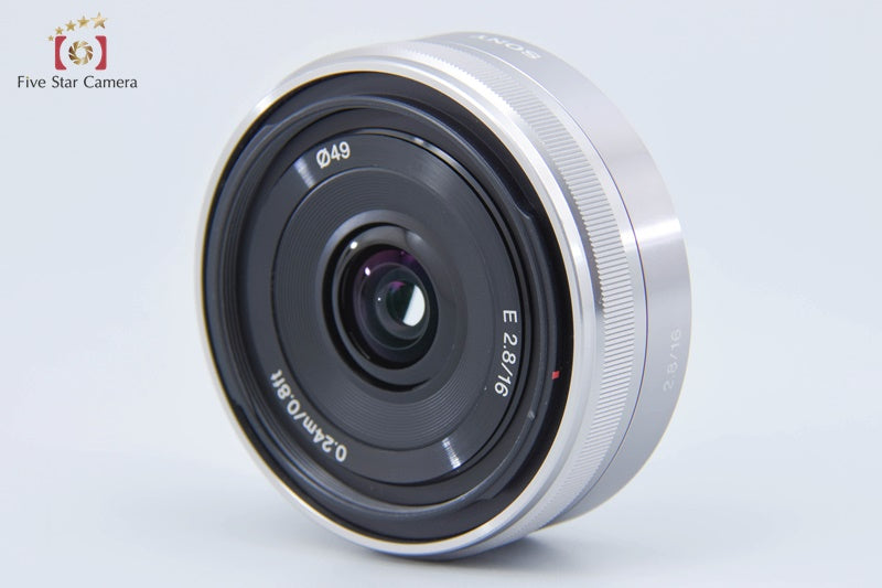 Excellent!! SONY E 16mm f/2.8 SEL16F28