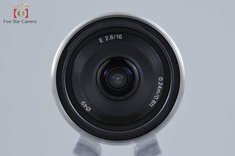 Very Good!! SONY E 16mm f/2.8 SEL16F28