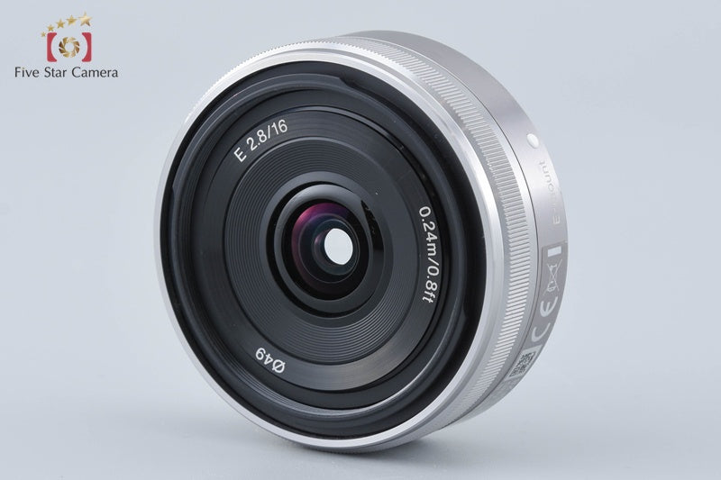 SONY E 16mm f/2.8 SEL16F28