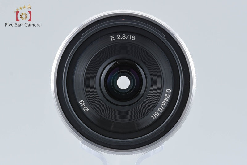SONY E 16mm f/2.8 SEL16F28