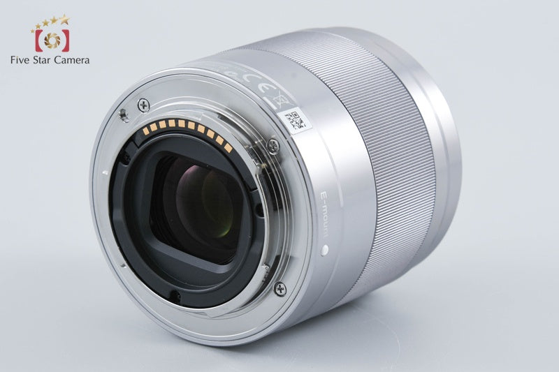SONY E 50mm f/1.8 OSS SEL50F18 Silver w/ Box
