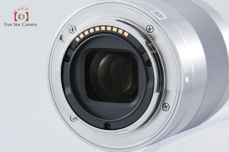 SONY E 50mm f/1.8 OSS SEL50F18 Silver w/ Box