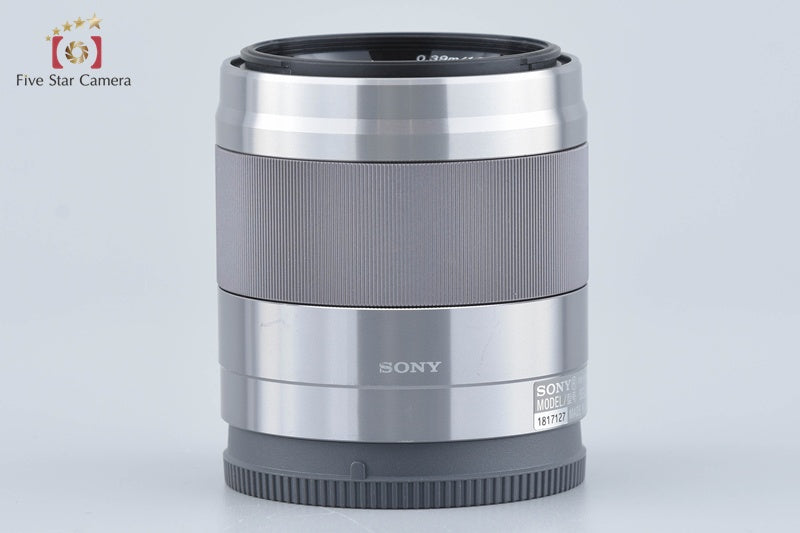 SONY E 50mm f/1.8 OSS SEL50F18 Silver w/ Box