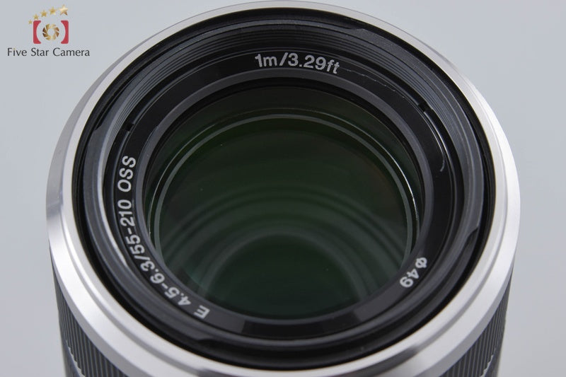 Sony E 55-210mm f/4.5-6.3 OSS Silver SEL55210