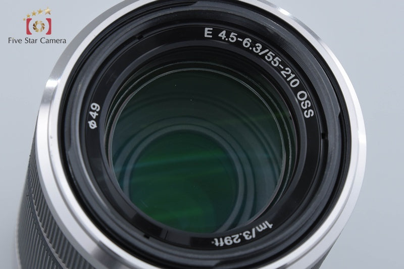 Sony E 55-210mm f/4.5-6.3 OSS Silver SEL55210