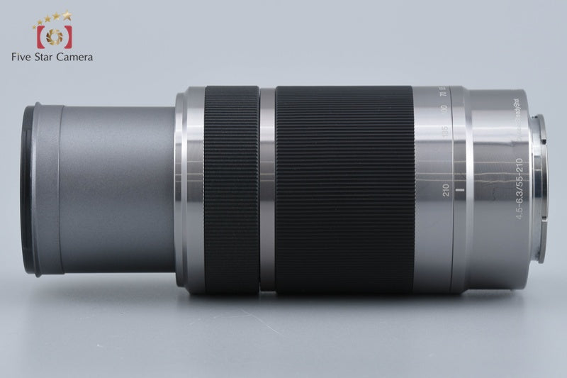 Sony E 55-210mm f/4.5-6.3 OSS Silver SEL55210