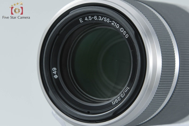 Sony E 55-210mm f/4.5-6.3 OSS Silver SEL55210 w/ Box