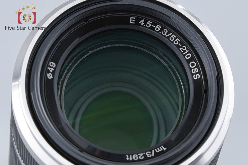 Sony E 55-210mm f/4.5-6.3 OSS Silver SEL55210