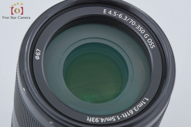 Sony E 70-350mm f/4.5-6.3 G OSS SEL70350G