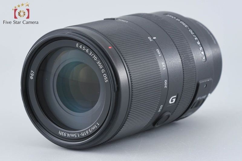 Sony E 70-350mm f/4.5-6.3 G OSS SEL70350G