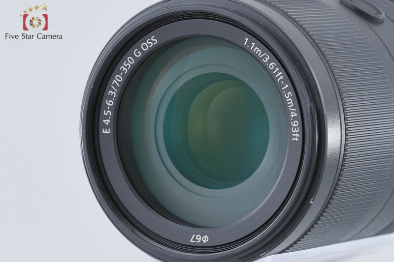 Sony E 70-350mm f/4.5-6.3 G OSS SEL70350G