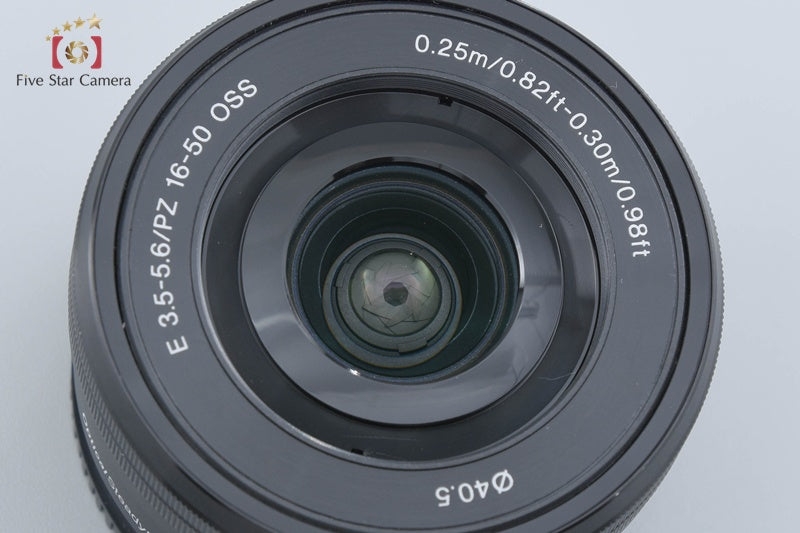 SONY E PZ 16-50mm f/3.5-5.6 OSS SELP1650 Black Sony E Mount
