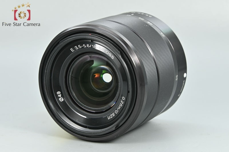 SONY E 18-55mm f/3.5-5.6 OSS SEL1855 Black
