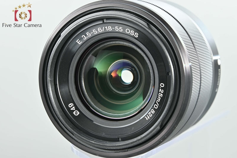 SONY E 18-55mm f/3.5-5.6 OSS SEL1855 Black
