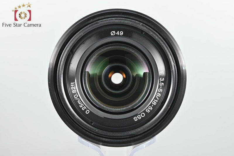 SONY E 18-55mm f/3.5-5.6 OSS SEL1855 Black