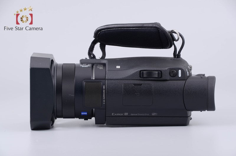 Sony Handycam FDR-AX100 video camera (Japanese Language Only)