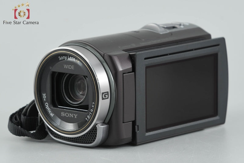 SONY HDR-CX430V Brown Digital Video Camera (Japanese Language Only)