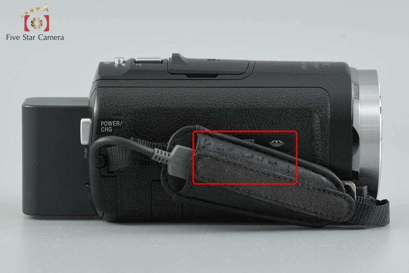 SONY HDR-CX535 Black Digital Video Camera (Japanese Language Only)