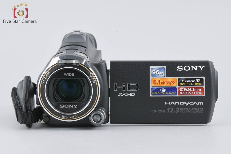 Sony Handycam HDR-CX700V Digital Video Camera (Japanese Language Only)