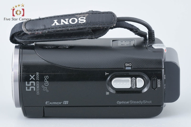 Sony HDR-CX270V Black Digital Video Camera (Japanese Language Only)