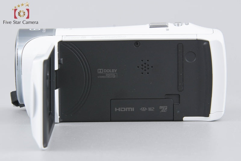 Sony Handycam HDR-CX470 White Digital Video Camera (Japanese Language Only)