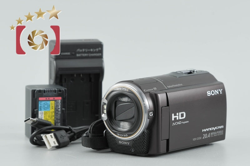 Sony Handycam HDR-CX590V Digital Video Camera (Japanese Language Only)