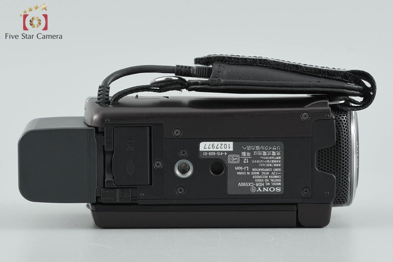 Sony Handycam HDR-CX590V Digital Video Camera (Japanese Language Only)