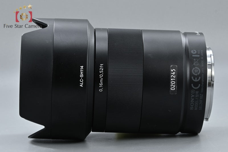 Sony Carl Zeiss Sonnar E 24mm f/1.8 ZA T* SEL24F18Z