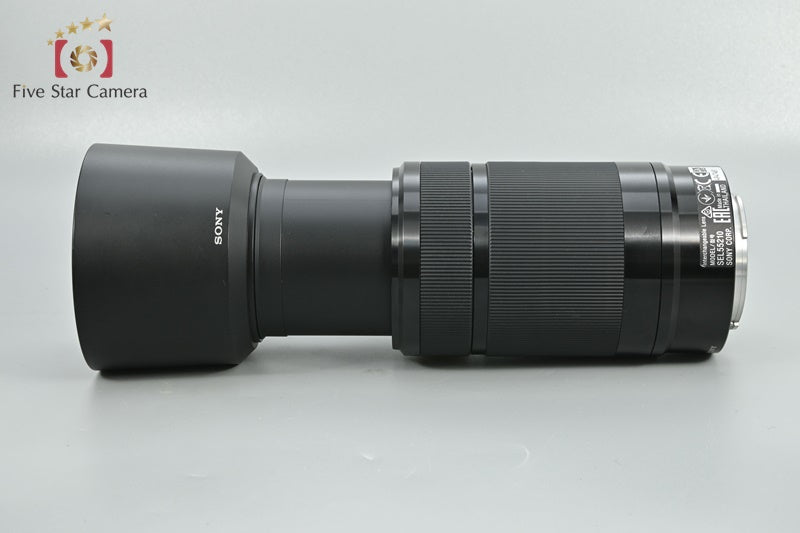 Sony E 55-210mm f/4.5-6.3 OSS Black SEL55210