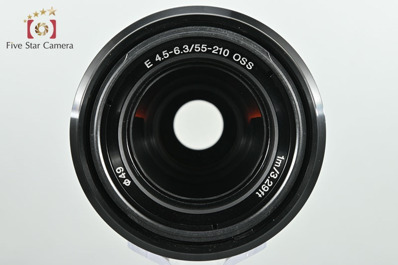 Sony E 55-210mm f/4.5-6.3 OSS Black SEL55210