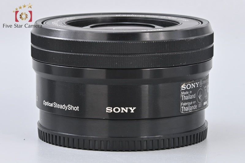 SONY E PZ 16-50mm f/3.5-5.6 OSS SELP1650 Black